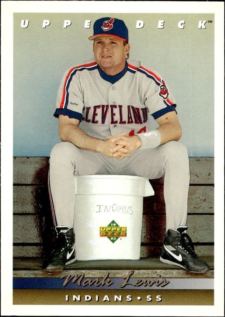 1993 Upper-Deck Mark Lewis #88 trading card