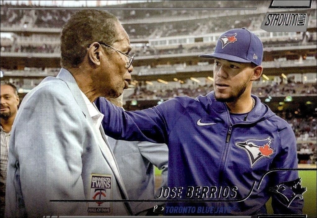 2022 Topps Stadium Club Jose Berrios #74 trading card