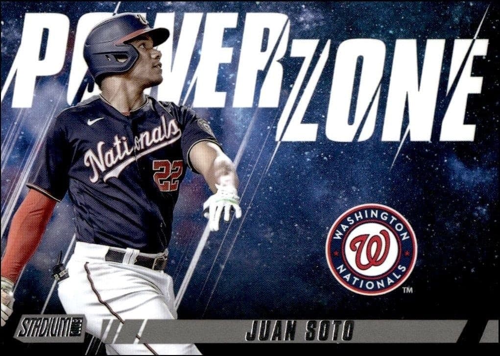 2022 Topps Stadium Club Juan Soto #PZ-3 trading card
