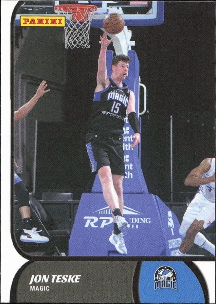 2021-22 Panini NBA G League Jon Teske #75 trading card