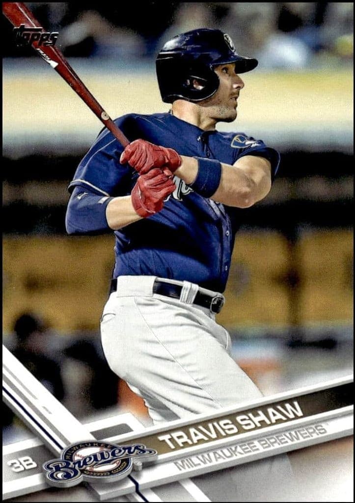 2017 Topps Series 2 Travis Shaw #452 trading card