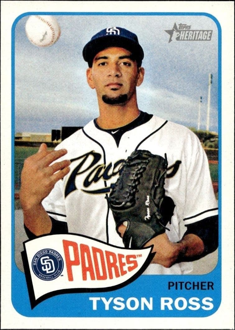 2014 Topps Heritage High Number Tyson Ross #H522 trading card