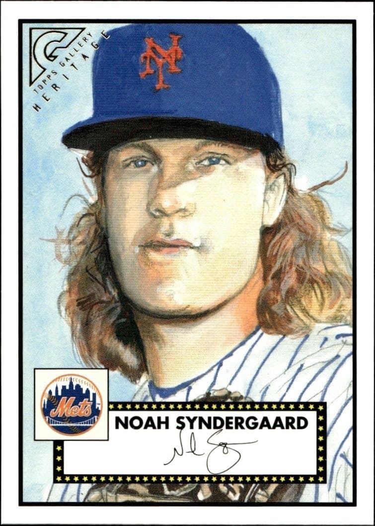 2018 Topps Gallery Noah Syndergaard #H-28 trading card