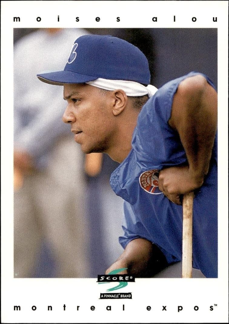 1997 Pinnacle Score Moises Alou #47 trading card