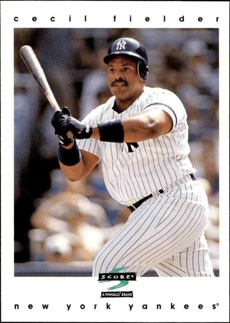 1997 Pinnacle Score Cecil Fielder #2 trading card
