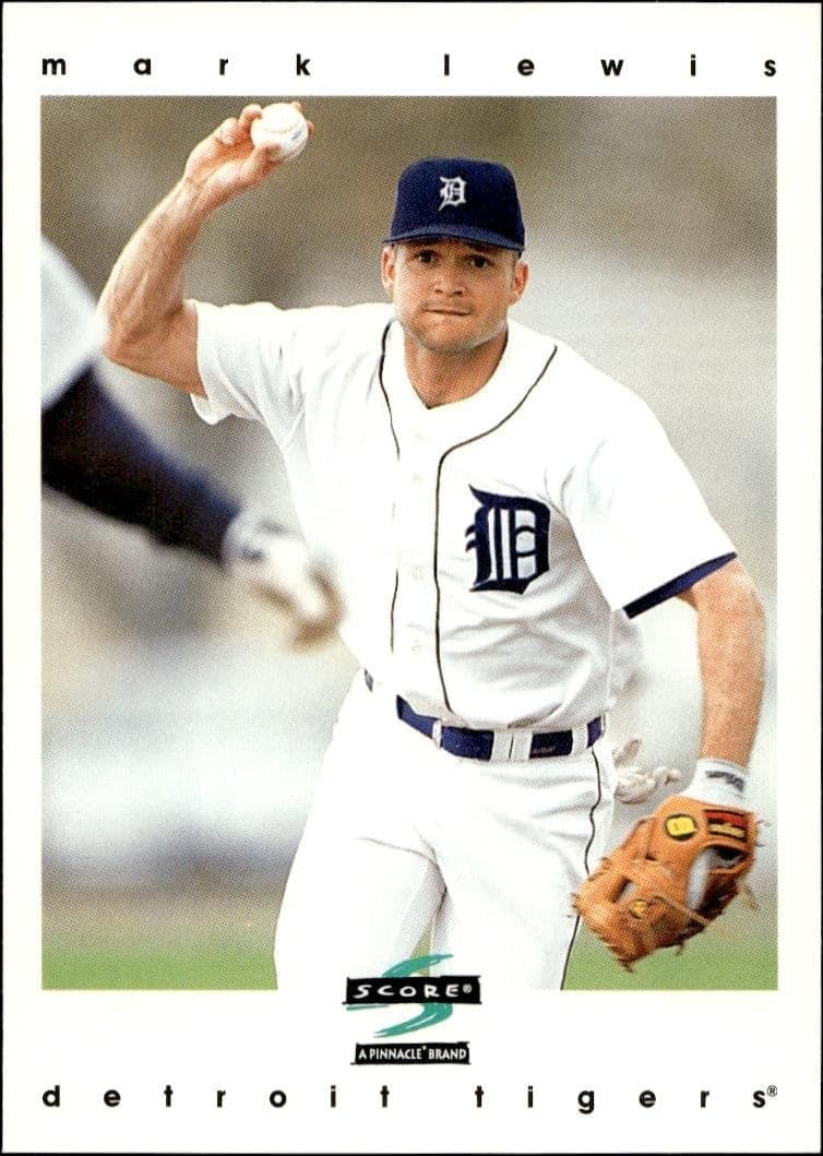1997 Pinnacle Score Mark Lewis #48 trading card