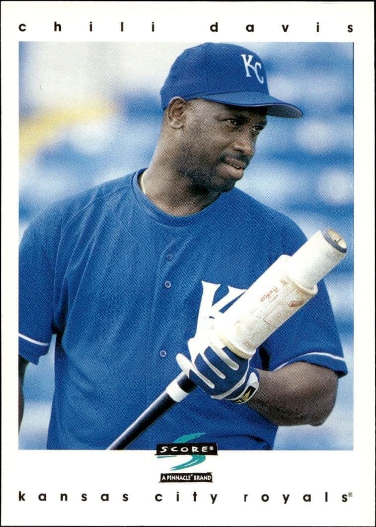 1997 Pinnacle Score Chili Davis #HR338 trading card