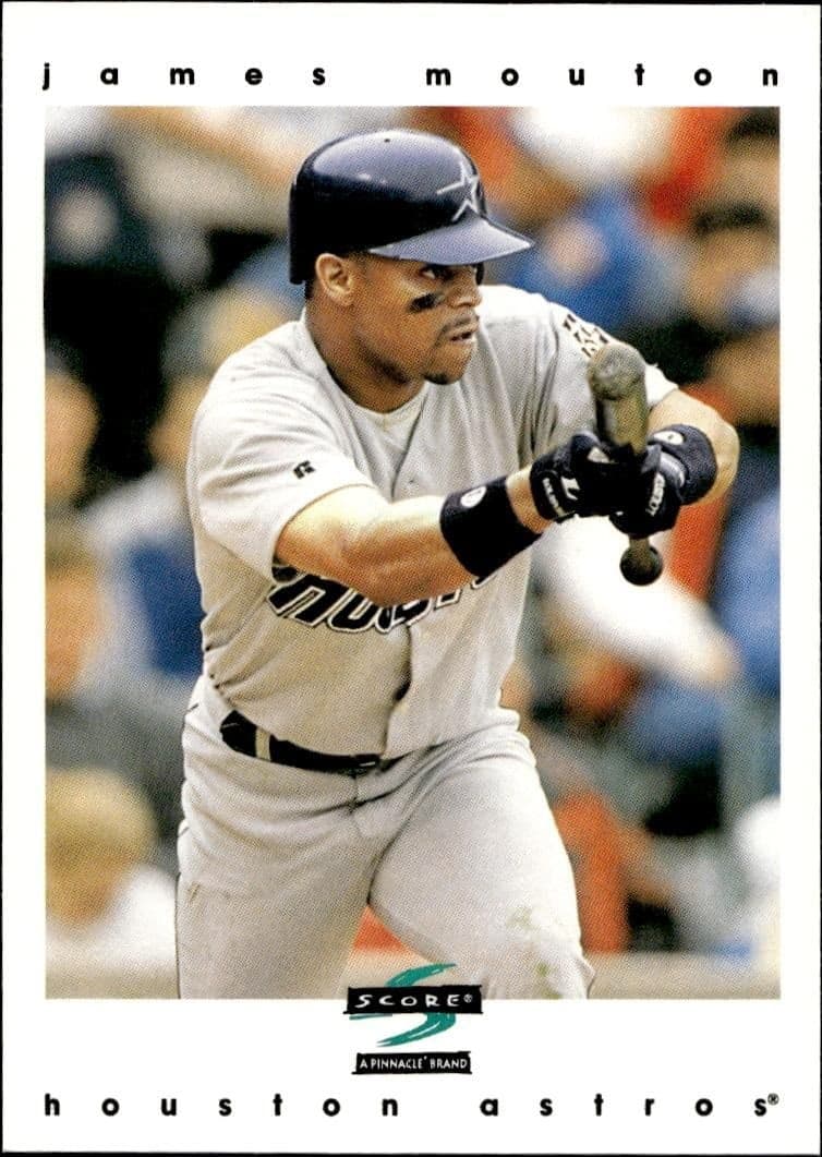 1997 Pinnacle Score James Mouton #293 trading card