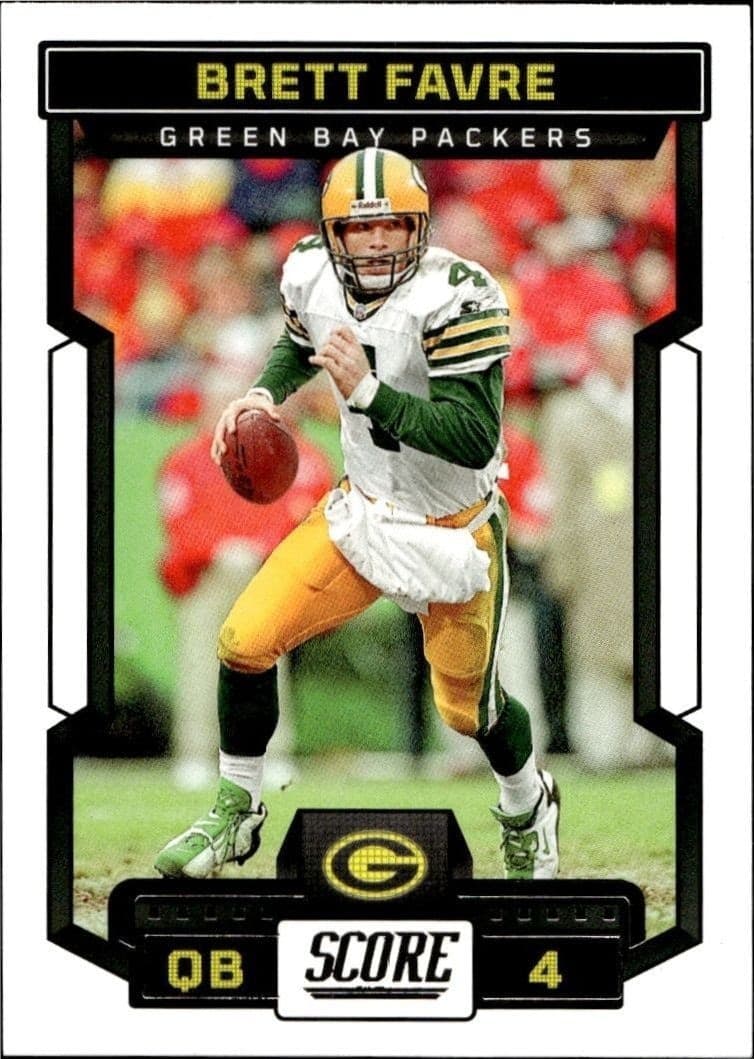 2023 Panini Score Brett Favre #97 trading card