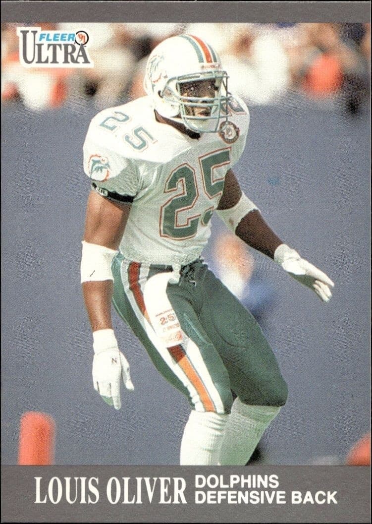 1991 Fleer Ultra Louis Oliver #91 trading card