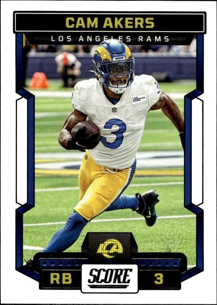 2023 Panini Score Cam Akers #162 trading card
