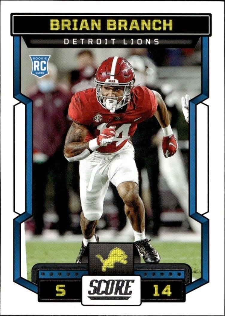 2023 Panini Score Brian Branch #380 trading card