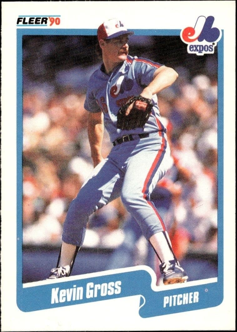 1990 Fleer Kevin Gross #348 trading card