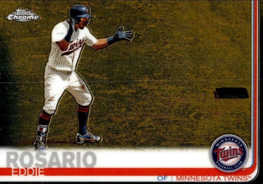 2019 Topps Chrome Eddie Rosario #147 trading card