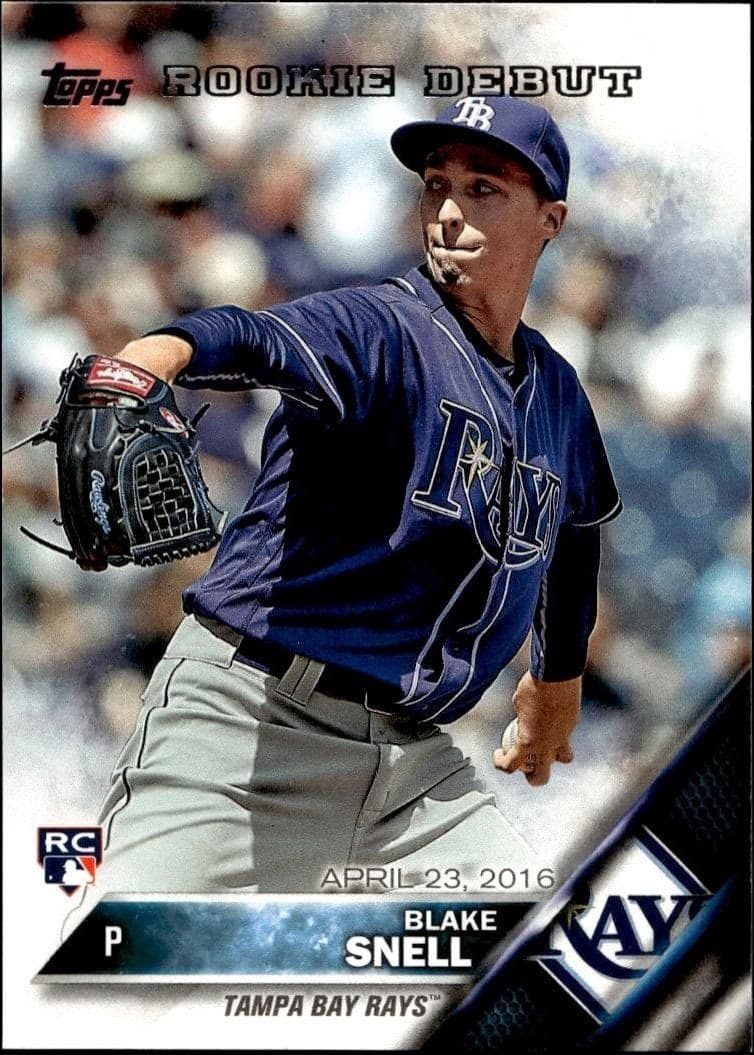 2016 Topps Update Series Blake Snell #US40 trading card