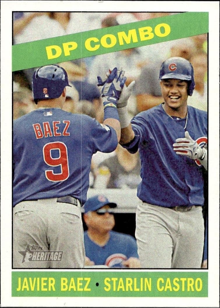 2015 Topps Heritage Starlin Castro #156 trading card