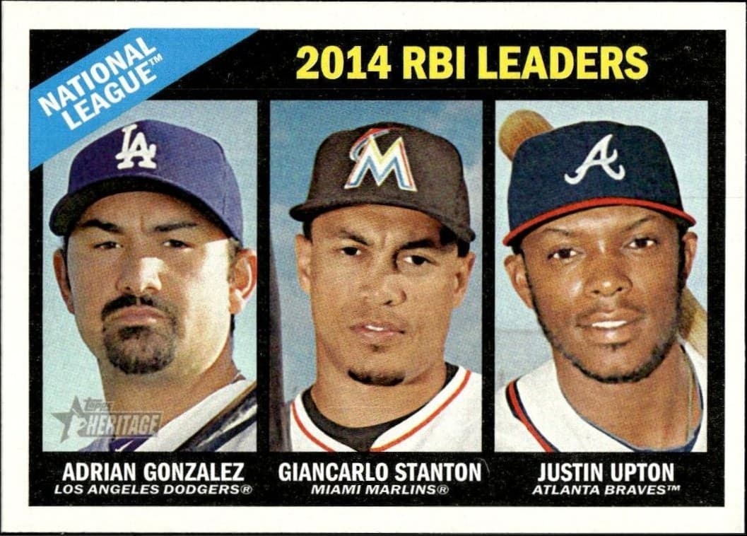 2015 Topps Heritage Justin Upton #219 trading card