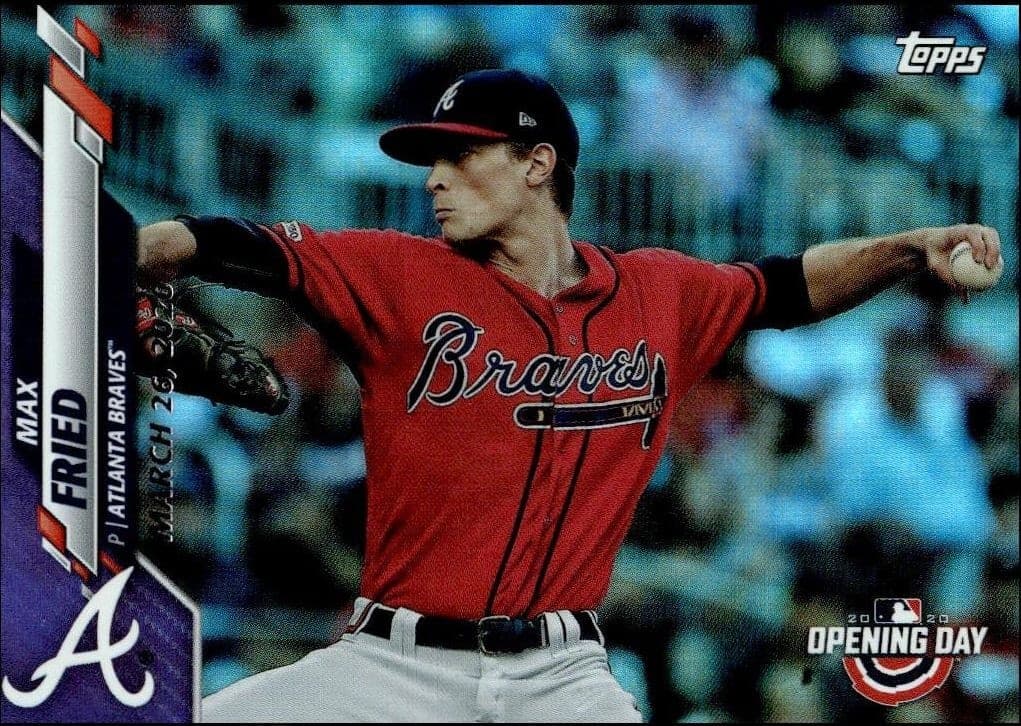 2020 Topps Opening Day Max Fried #42 trading card