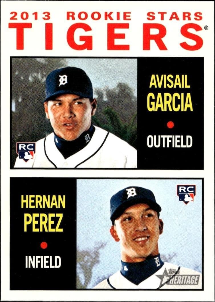 2013 Topps Heritage Avisail Garcia #312 trading card