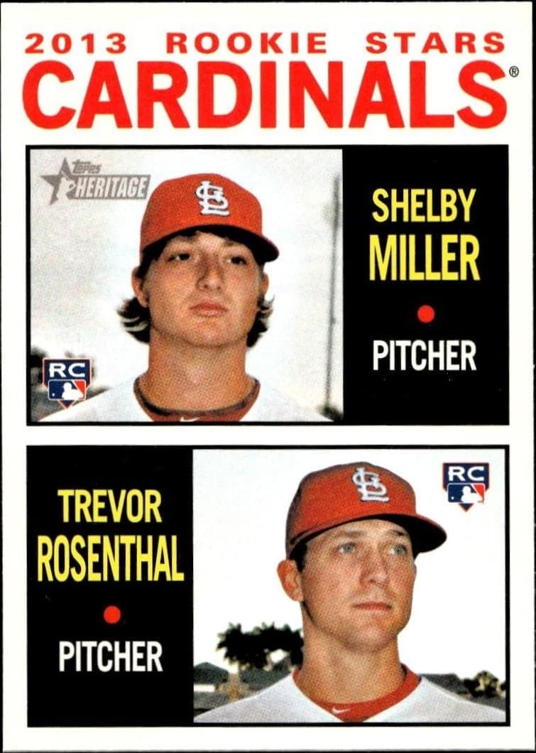 2013 Topps Heritage Shelby Miller #262 trading card