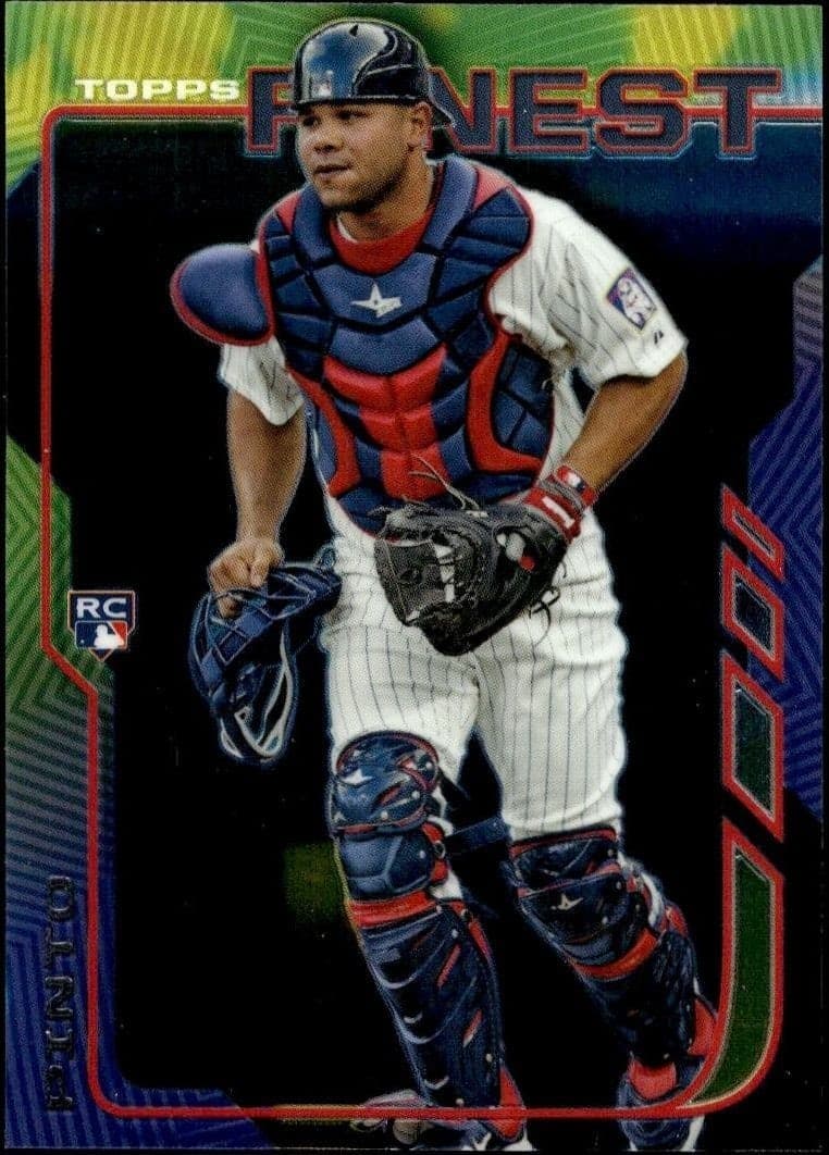2014 Topps Finest Josmil Pinto #44 trading card