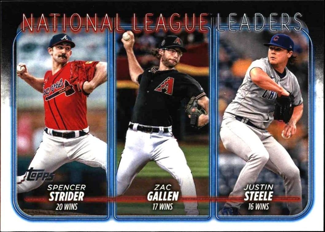 2024 Topps Series 1 Spencer Strider #309 trading card
