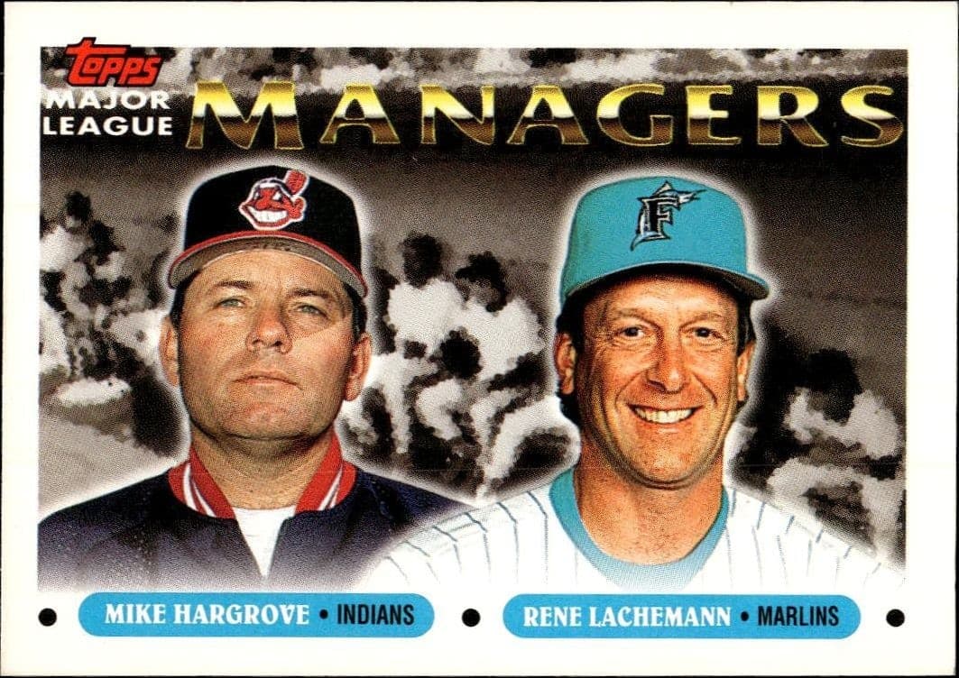 1993 Topps Series 2 Mike Hargrove #505 trading card