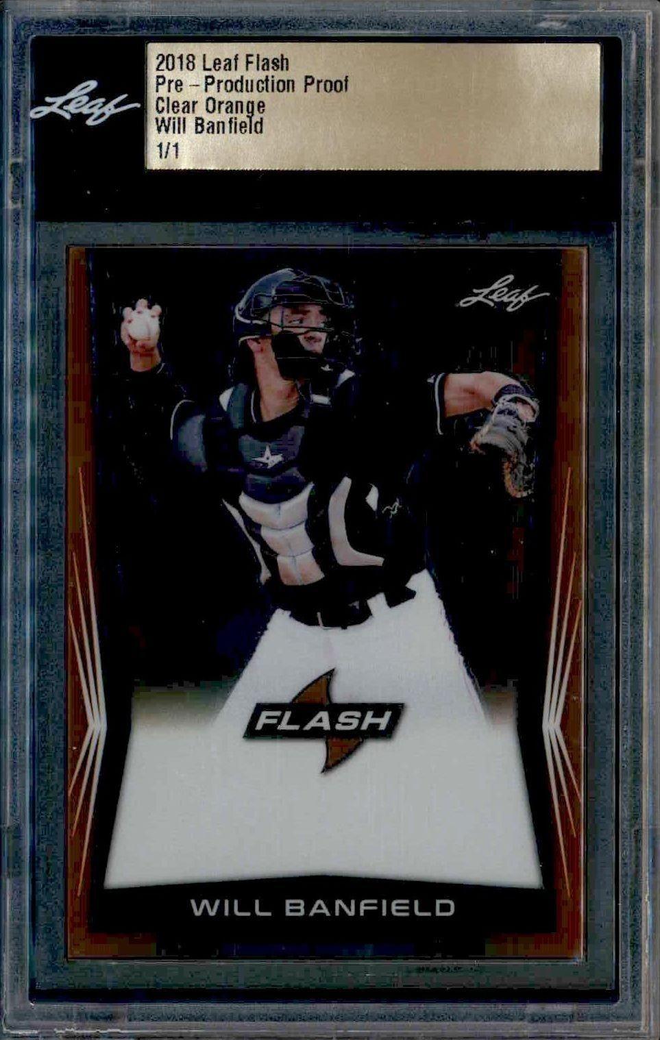 2018 Leaf Flash Will Banfield #1/1 trading card
