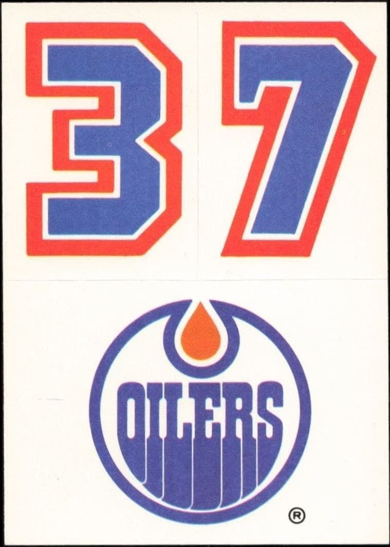 1987-88 Topps Edmonton Oilers #33 trading card