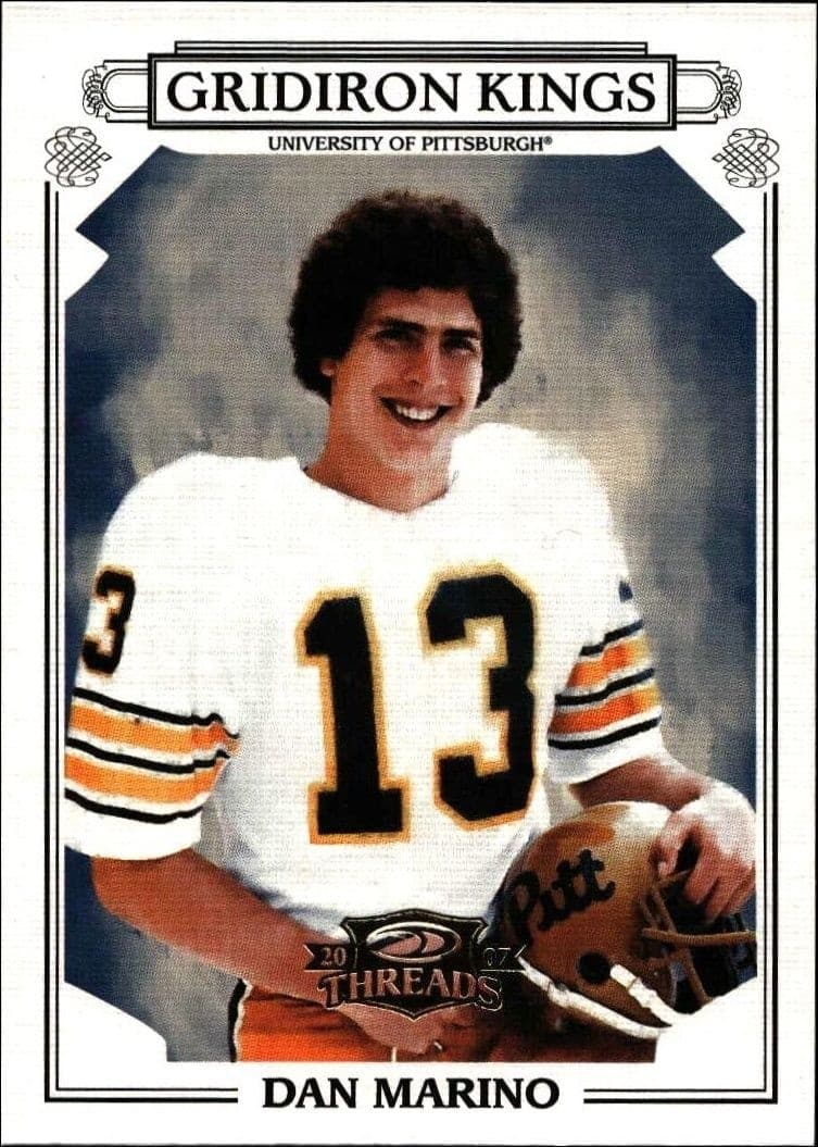 2007 Donruss Threads Dan Marino #CGK-2 trading card