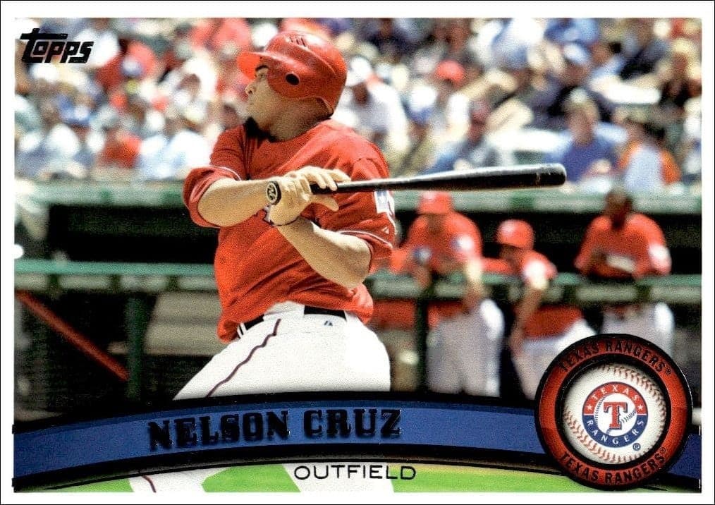 2011 Topps Series 1 Nelson Cruz #236 trading card