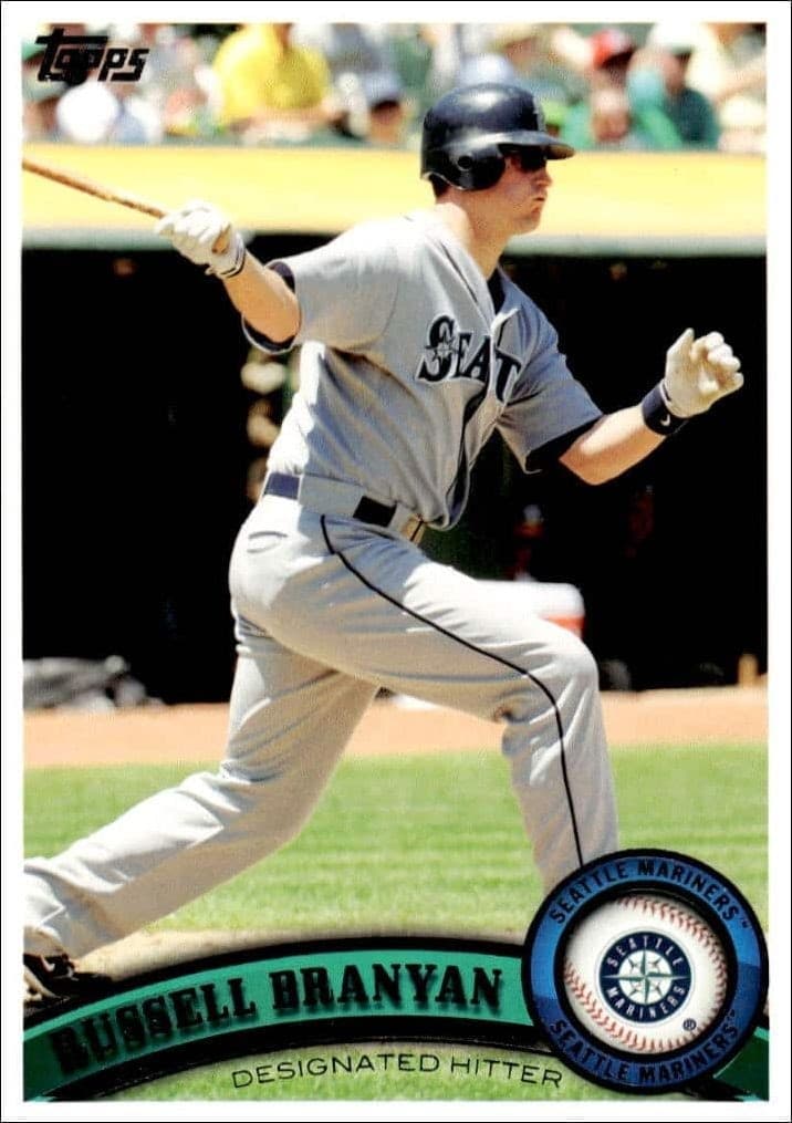 2011 Topps Series 1 Russell Branyan #116 trading card