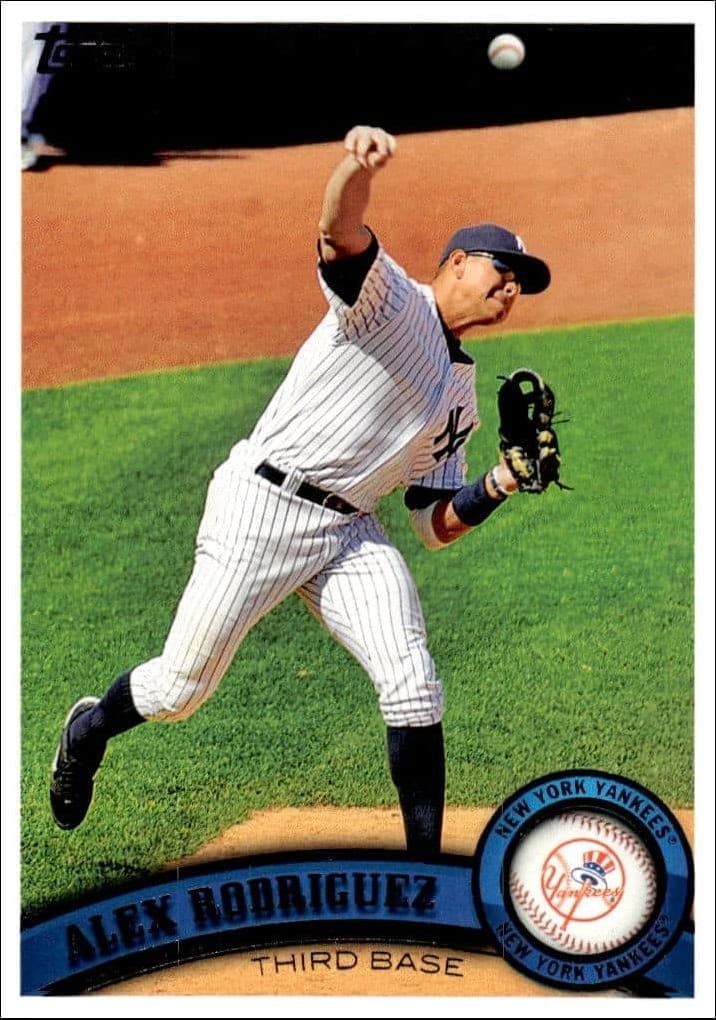 2011 Topps Series 1 Alex Rodriguez #50 trading card