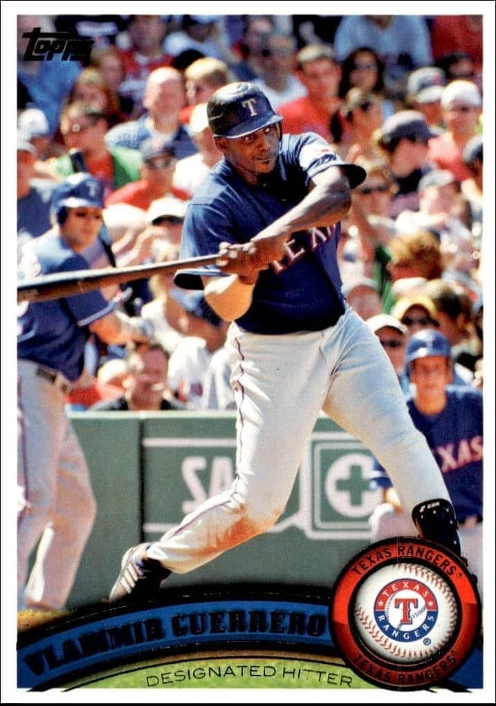 2011 Topps Series 1 Vladimir Guerrero #67 trading card