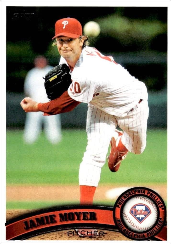 2011 Topps Series 1 Jamie Moyer #232 trading card