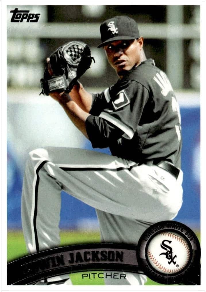 2011 Topps Series 2 Edwin Jackson #652 trading card