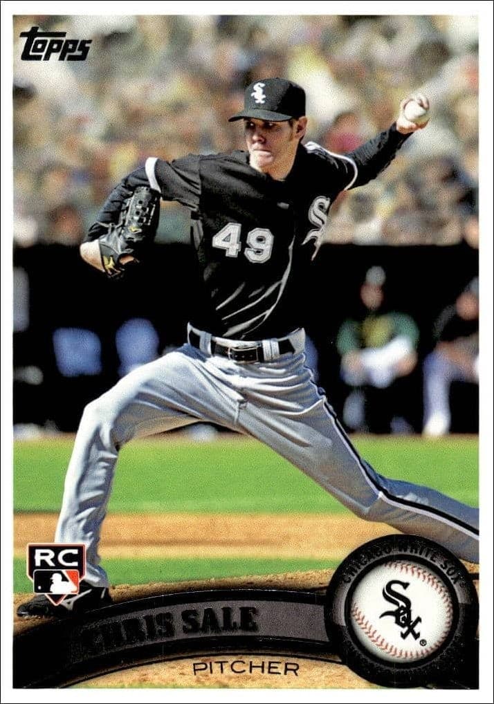 2011 Topps Series 1 Chris Sale #65 trading card