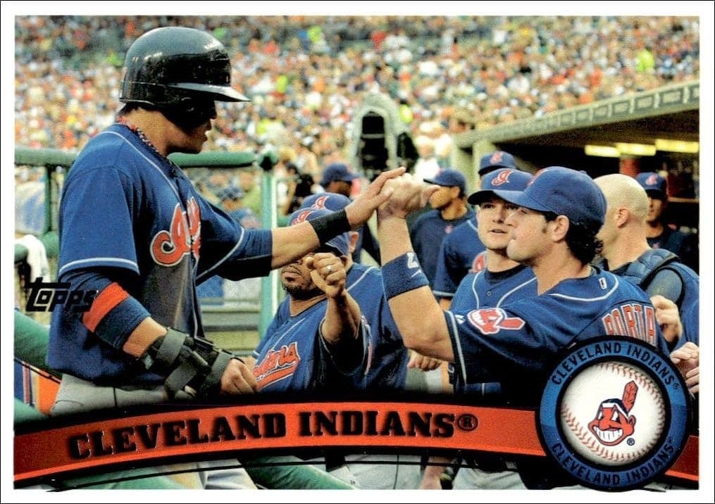 2011 Topps Series 1 Cleveland Indians #68 trading card