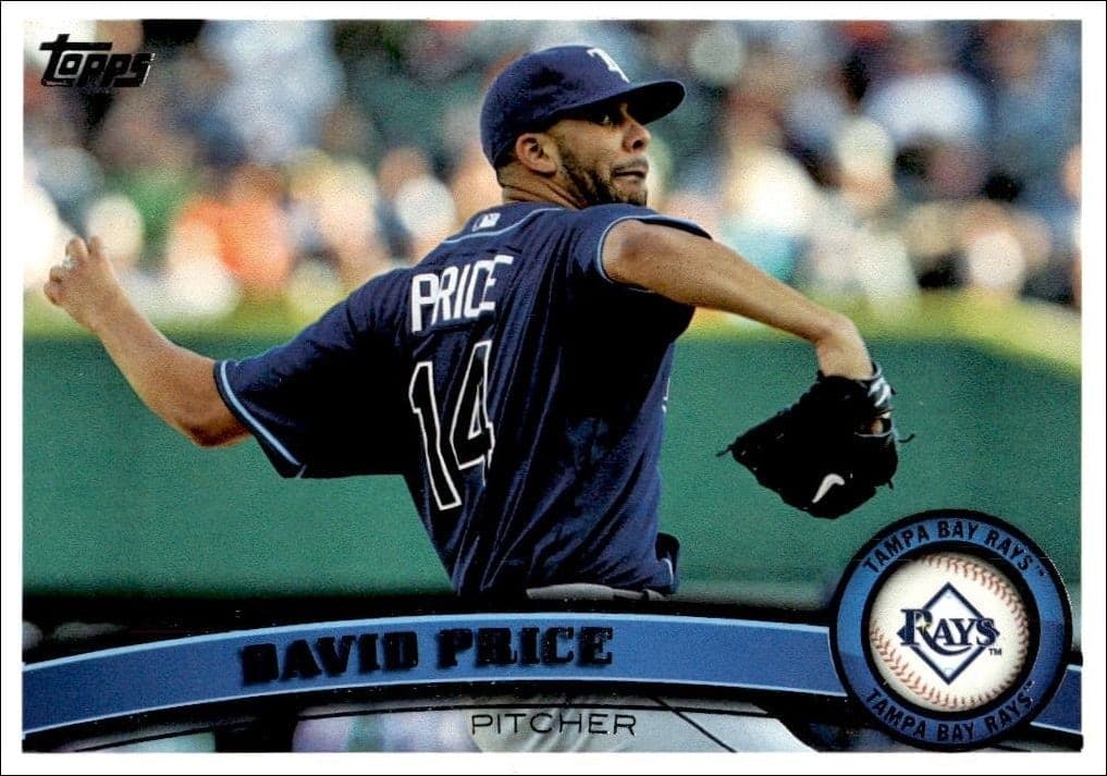 2011 Topps Series 1 David Price #61 trading card