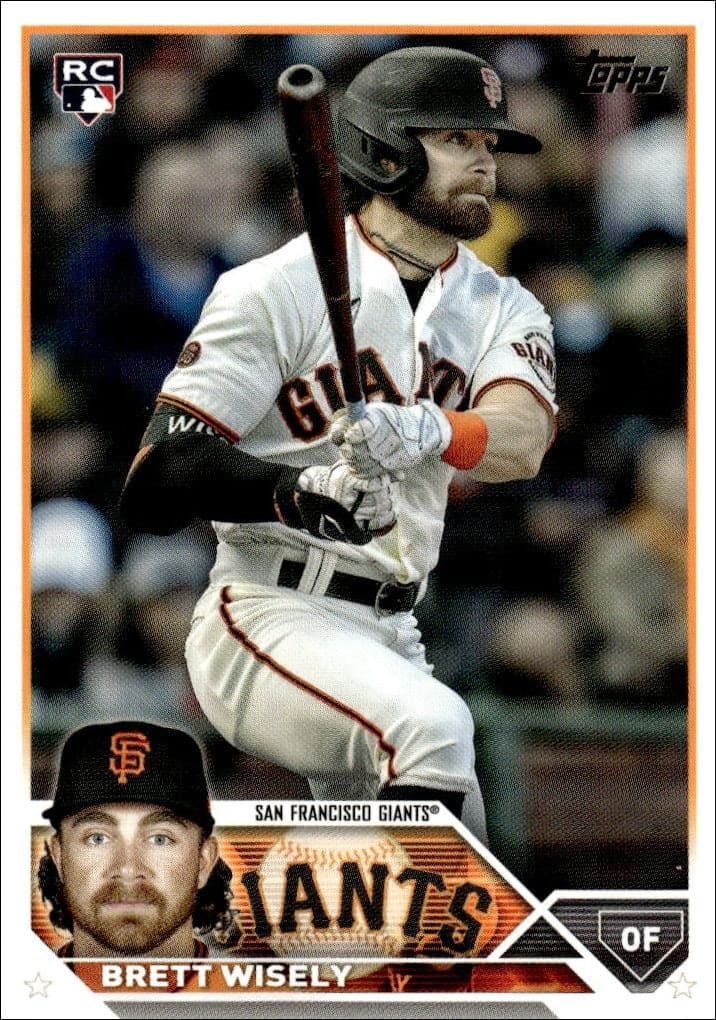 2023 Topps Update Series Brett Wisely #US174 baseball trading card front