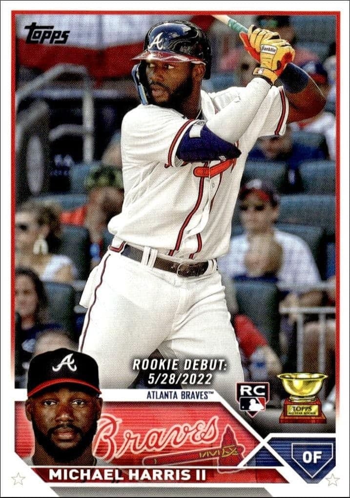 2023 Topps Update Series Michael Harris II #US225 baseball trading card front