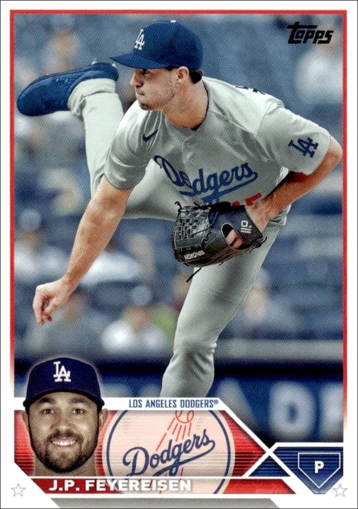 2023 Topps Update Series J.P. Feyereisen #US191 baseball trading card front