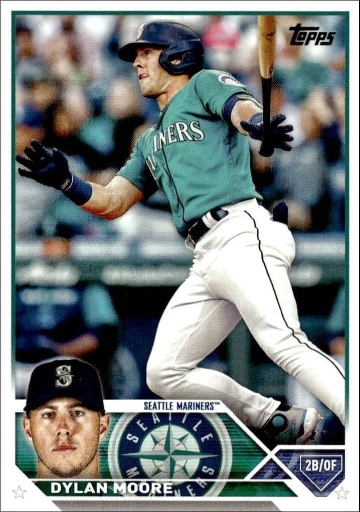 2023 Topps Update Series Dylan Moore #US47 baseball trading card front