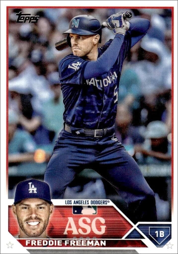 2023 Topps Update Series Freddie Freeman #ASG-25 trading card