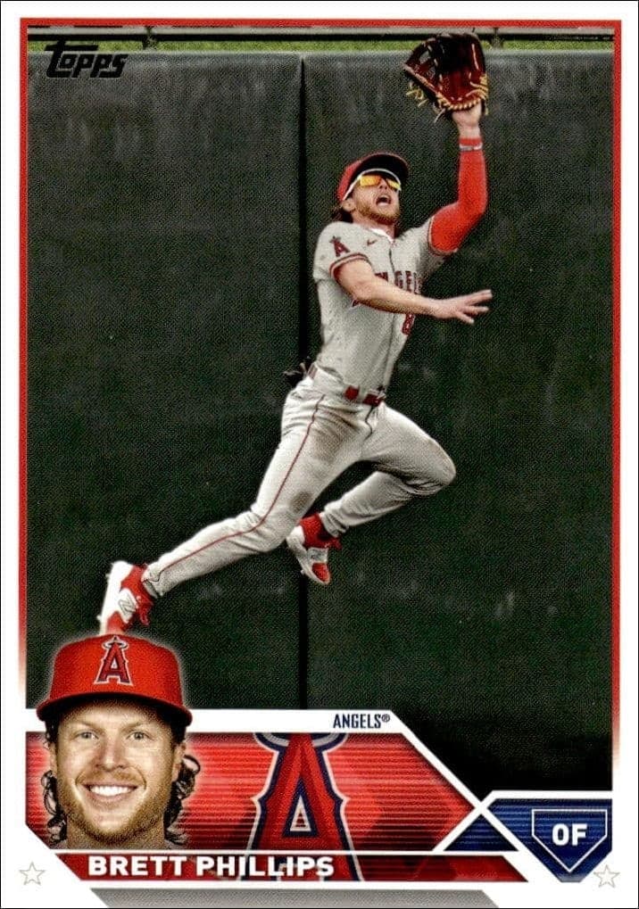 2023 Topps Update Series Brett Phillips #US171 baseball trading card front