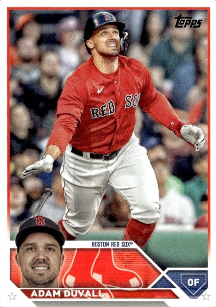 2023 Topps Update Series Adam Duvall #US72 baseball trading card front