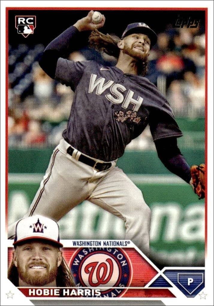 2023 Topps Update Series Hobie Harris #US294 baseball trading card front