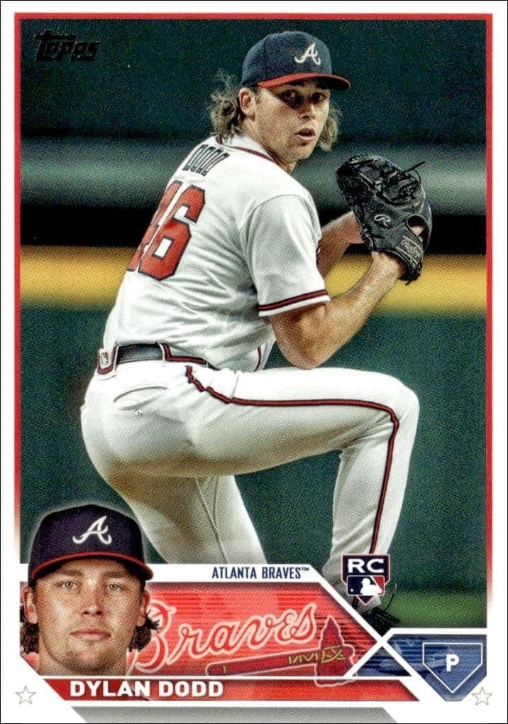 2023 Topps Update Series Dylan Dodd #US51 baseball trading card front