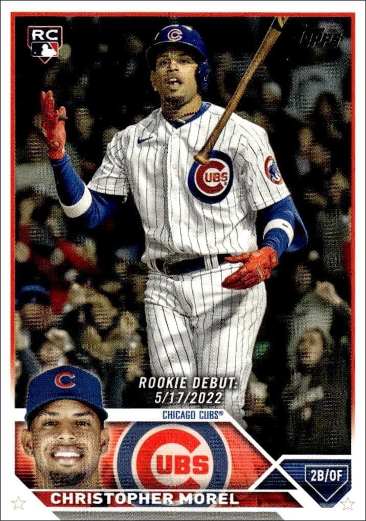 2023 Topps Update Series Christopher Morel #US163 baseball trading card front