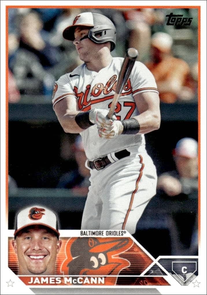 2023 Topps Update Series James McCann #US248 baseball trading card front